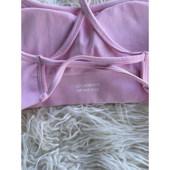 Dfyne Dynamic Backless Sports Bra Light Rose Pink Size XS - Picture 9 of 10